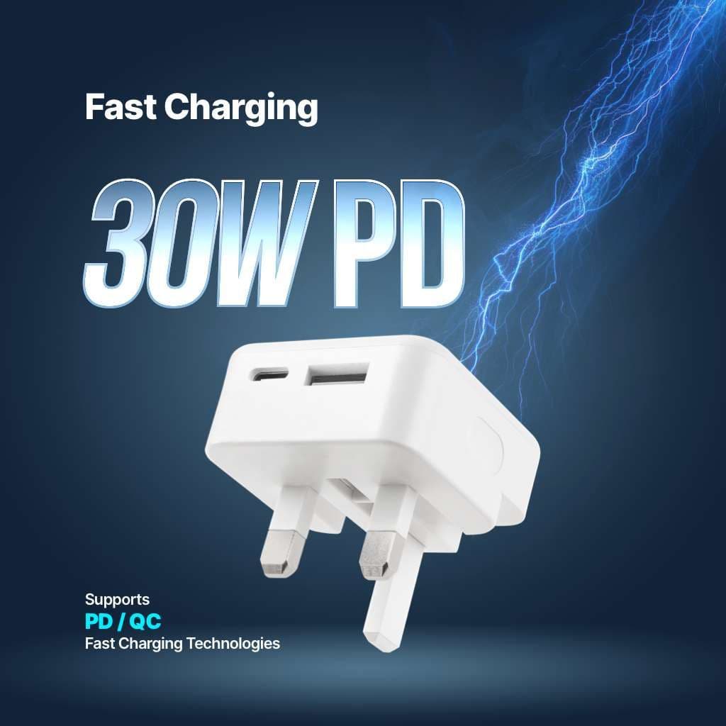 SmartCharger Duo PD 30W UK