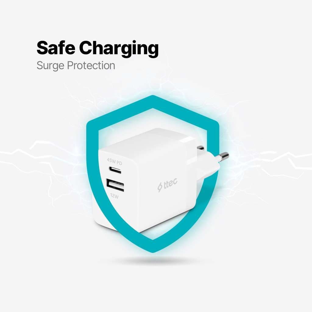 SmartCharger Duo PD 45W
