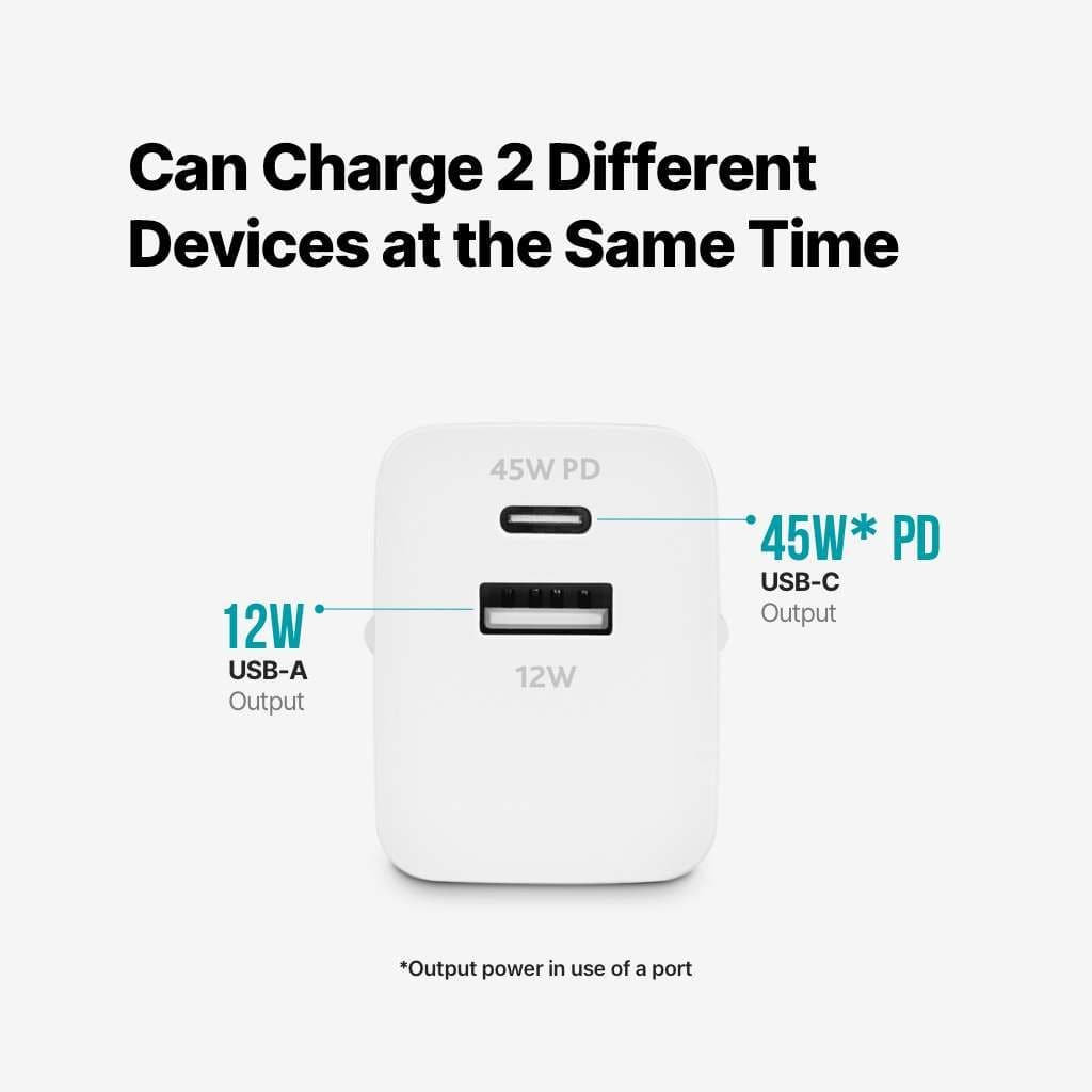 SmartCharger Duo PD 45W