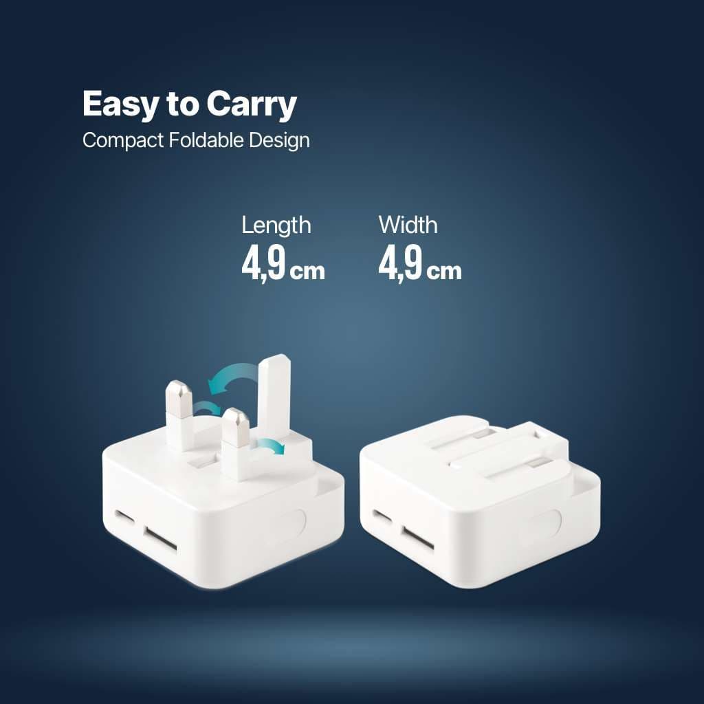 SmartCharger Duo PD 20W UK